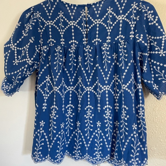 Patterned Blue Top - Medium - Picture 2 of 4